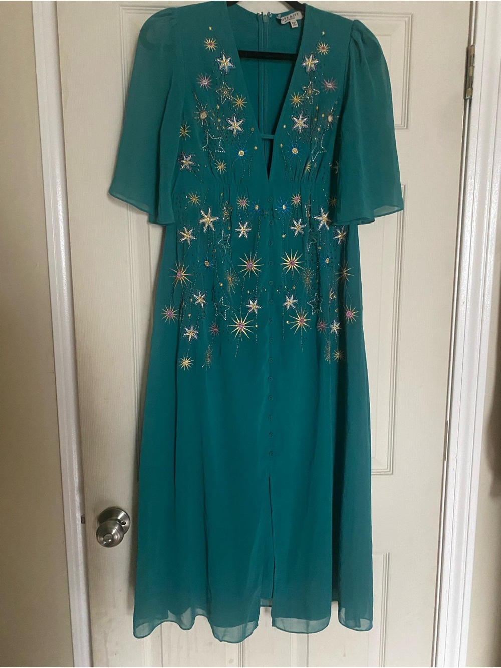 Beaded Maternity Dress